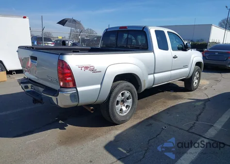 2005 Toyota Tacoma Prerunner Access Cab z USA, uszkodzony, nr VIN 5TETU62N65Z096317